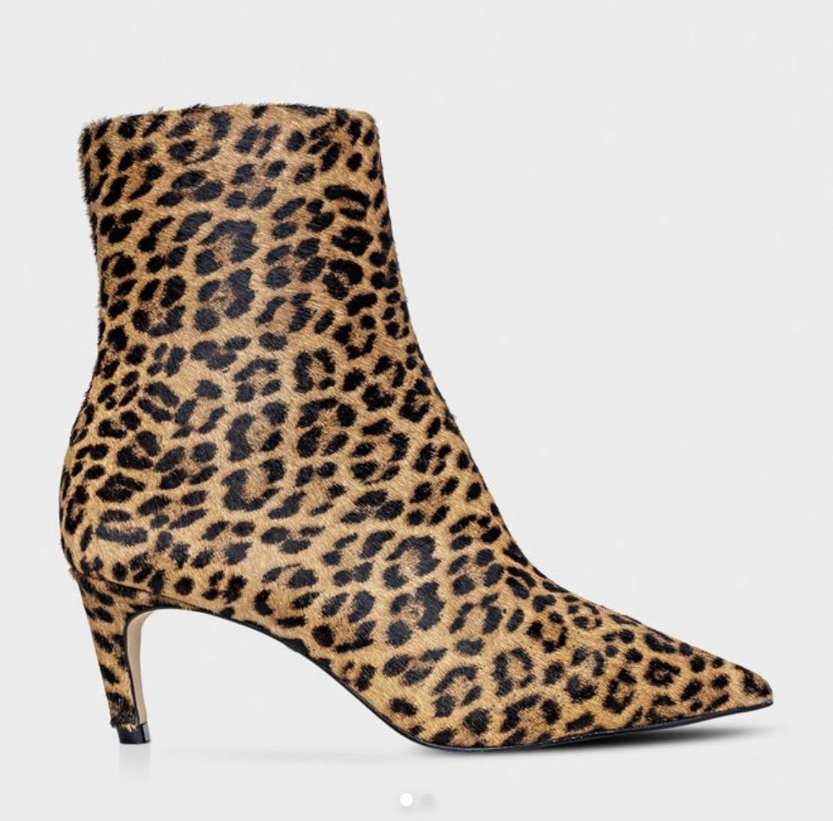 BOTA ESSENTIAL SALTO FINO PELO ANIMAL PRINT CAMEL - CARRANO - Imagem 2