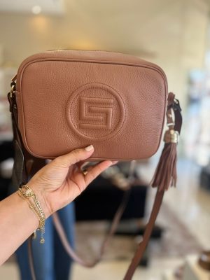 BOLSA TRANSVERSAL DE COURO - SMARTBAG